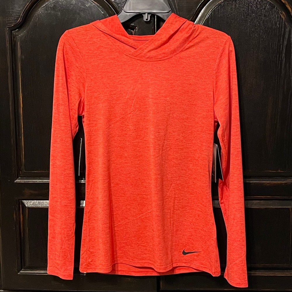 Nike Hooded Long Sleeved Training Top NWT